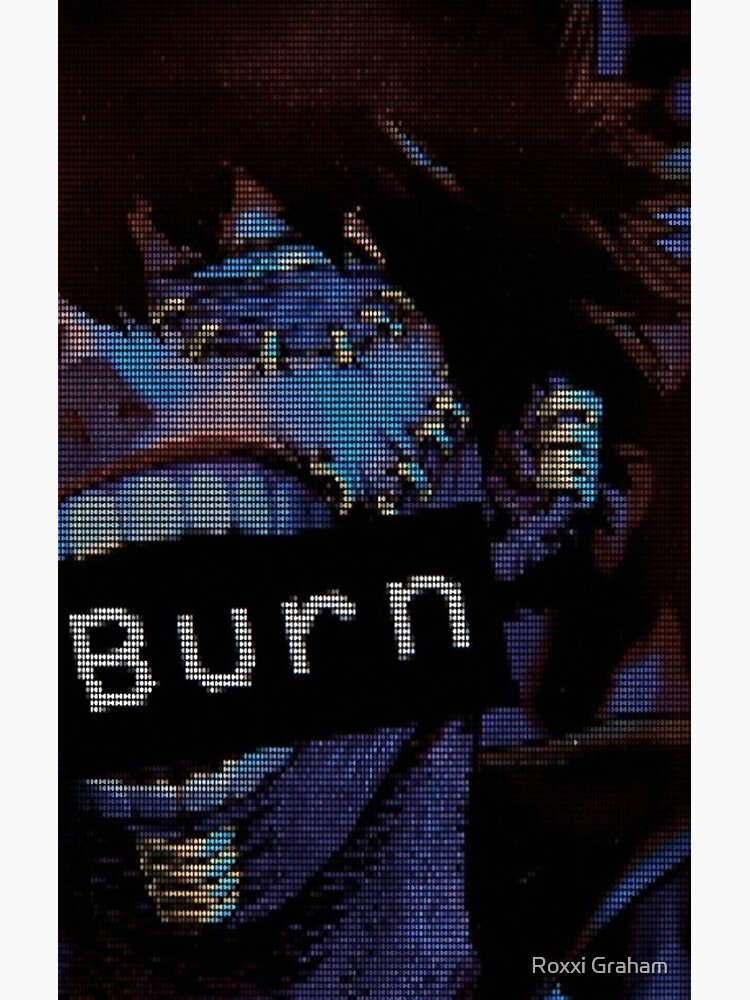 BNHA Dabi VHS Aesthetic 'Burn' by cherriezart