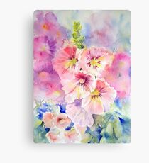 Cottage Garden Summer Canvas Print