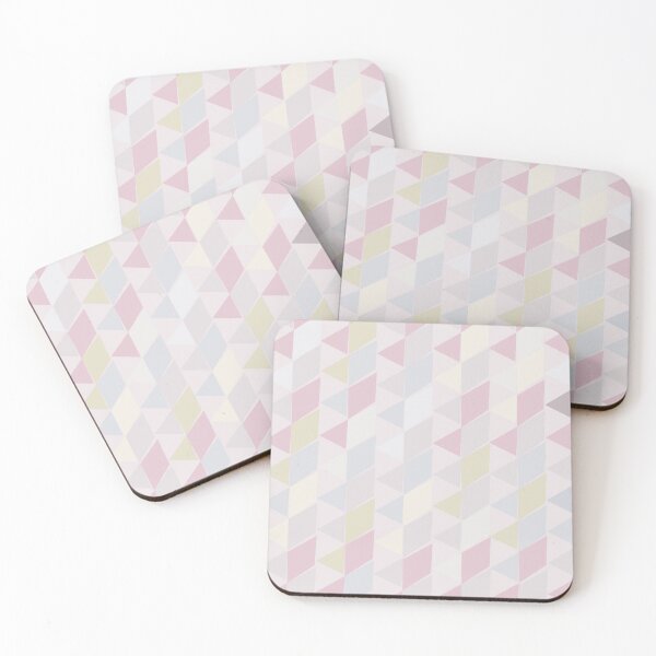 Item preview, Shapes in Soft Colors on Dusty Rose designed and sold by BlertaDK.