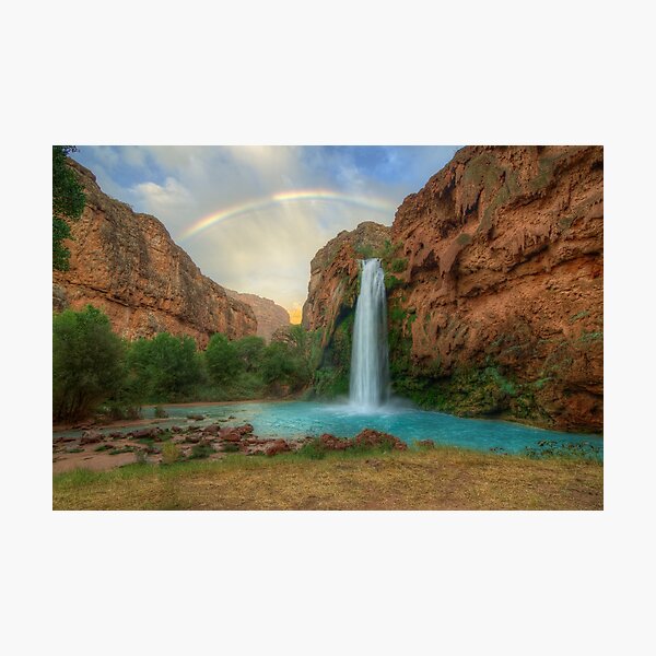 After the Rain at Havasu Falls Photographic Print