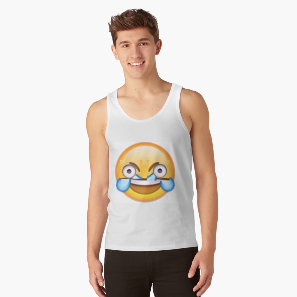 Crying Laughing Cursed Emoji T Shirt - Banantees