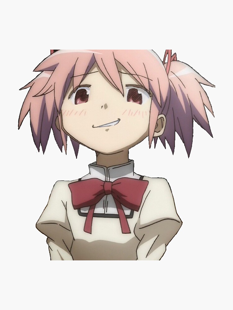 Smug Madoka face.png, Smug Anime Face