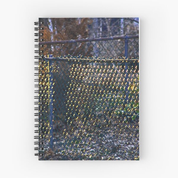 Item preview, Sunrise on a Chain Link Fence designed and sold by Gilda Axelrod.