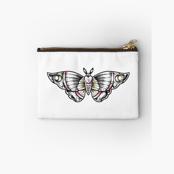 Item preview, Heart Moth Traditional Tattoo Flash designed and sold by Ella Mobbs.