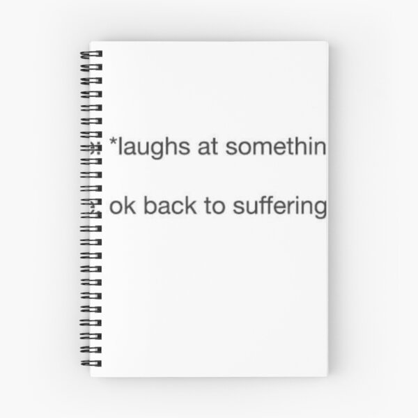 Item preview, Laughs at something, ok back to suffering designed and sold by Smexmuffins.