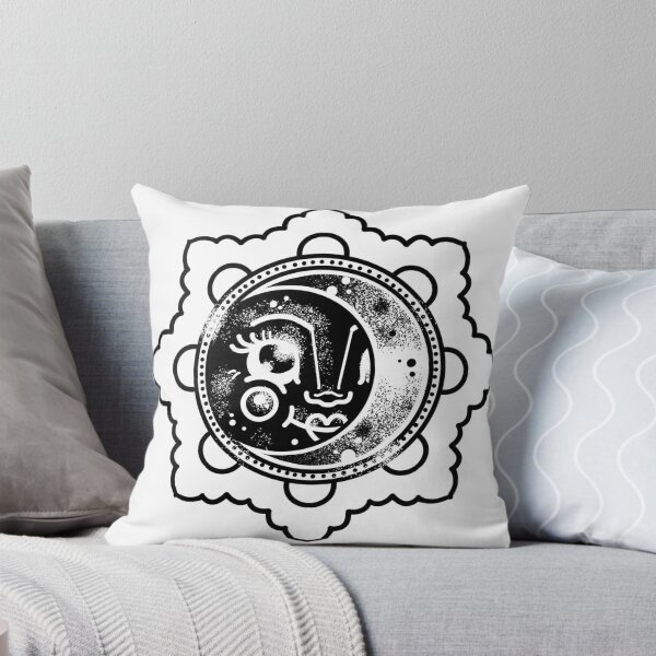 Item preview, Darling Dark Moon Traditional Tattoo Flash designed and sold by Ella Mobbs.