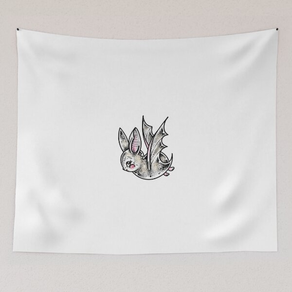 Item preview, Chubby Cute Bat Traditional Tattoo Flash designed and sold by Ella Mobbs.