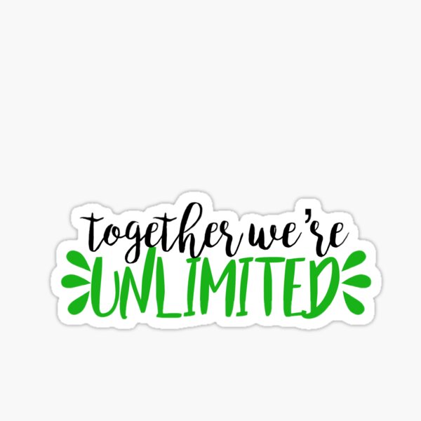 Item preview, Wicked - Together We’re Unlimited designed and sold by bwayabby.