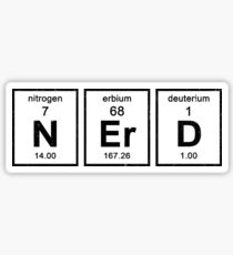 NERD ELEMENTS Sticker