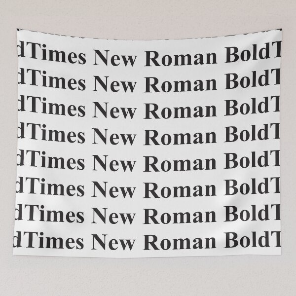 Item preview, Times New Roman Bold designed and sold by rocknrollsoul.