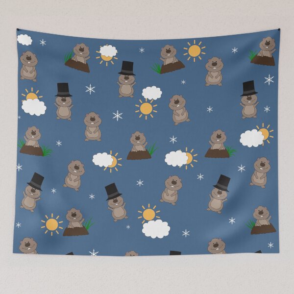 Item preview, Groundhog Day Pattern designed and sold by ValentinaHramov.