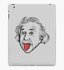 Vinilo o funda para iPad Ilustraciones de Albert Einstein Con su famosa foto que muestra la lengua, camisetas, impresiones, pósters, bolsos