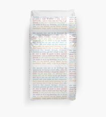 I Want Adventure in the Great Wide Somewhere Duvet Cover