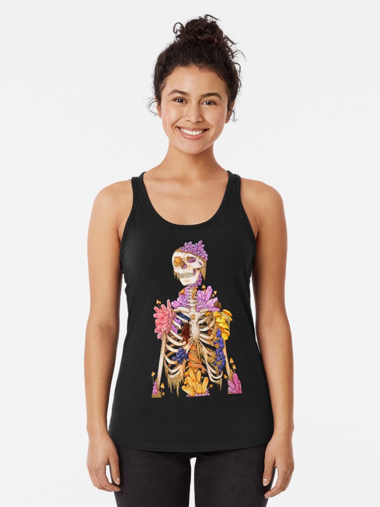 Thumbnail 1 of 3, Racerback Tank Top, Hidden Gem designed and sold by edemoss.