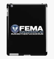 FEMA EVACUATION PLAN iPad Case/Skin