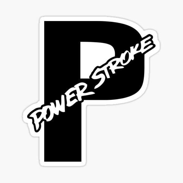 Ford Powerstroke Sticker by LianAi.