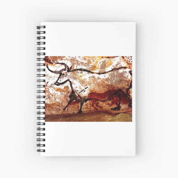 #Lascaux #Cave #Paintings #Bull LascauxCave PaintingsBull LascauxCavePaintingsBull CavePaintings CaveDrawings drawings Spiral Notebook