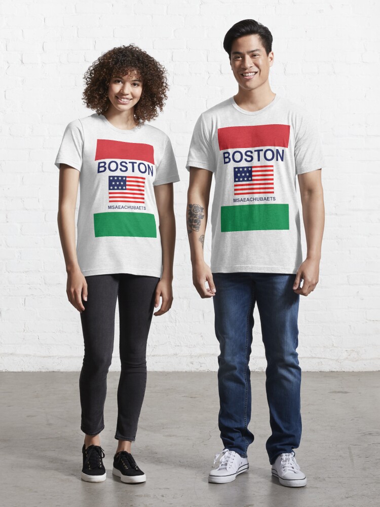 BOSTON FLAG T-SHIRT