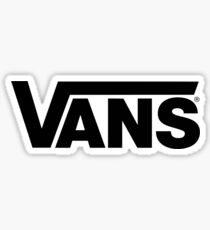 vans logo Sticker