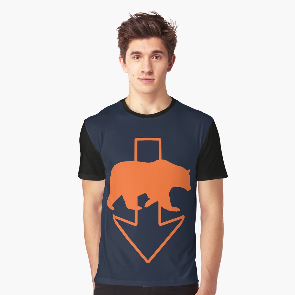 Bear Down Sticker