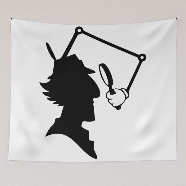 Item preview, Inspector Gadget silhouette designed and sold by imlying.
