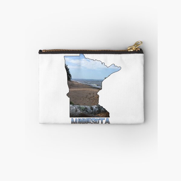 Item preview, Minnesota State Outline (Park Point, Lake Superior and Duluth, MN) designed and sold by gorff.
