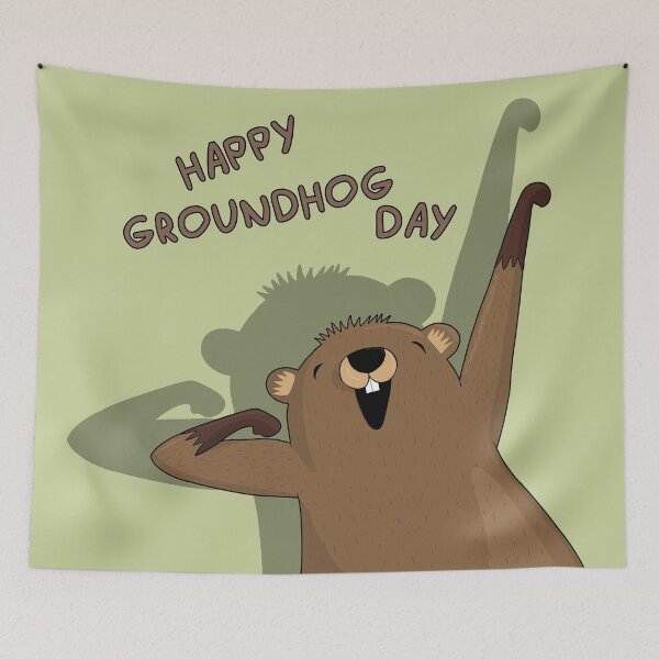 Item preview, Groundhog day designed and sold by ValentinaHramov.