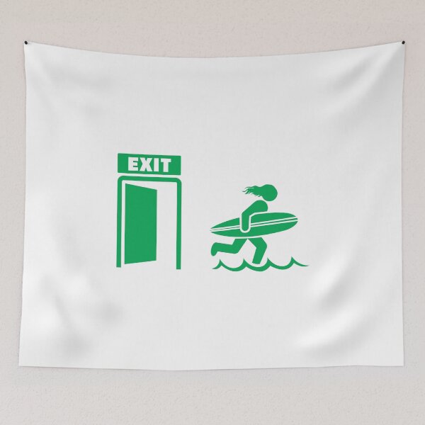Item preview, Surfer Exit designed and sold by alexngn.