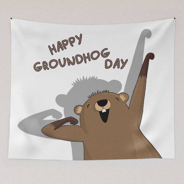 Item preview, Groundhog day designed and sold by ValentinaHramov.