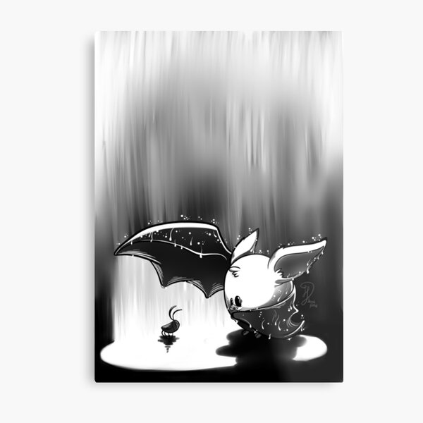 Baby bat Metal Print