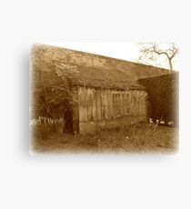 The old garden Shed Canvas Print