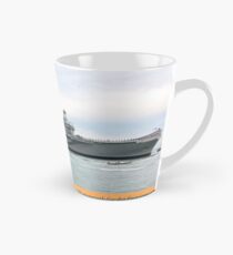 HMS Queen Elizabeth comes into Portsmouth Tall Mug