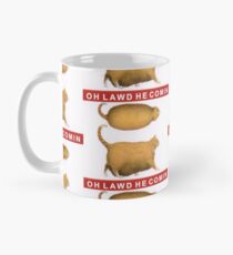 OH LAWD HE COMIN Cat Chonk Chart Classic Mug
