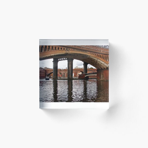 Castlefield Bridges, Manchester Acrylic Block