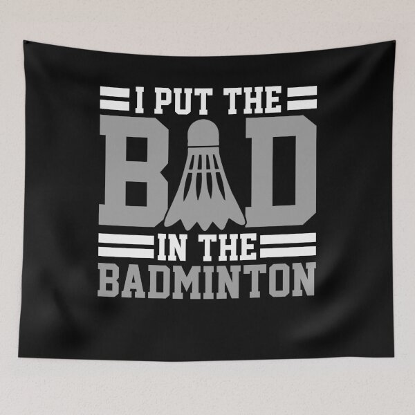 Artikelvorschau, Badminton Spruch Lustig entworfen und verkauft von 4tomic.