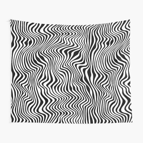 Wavy Stripes Tapestry