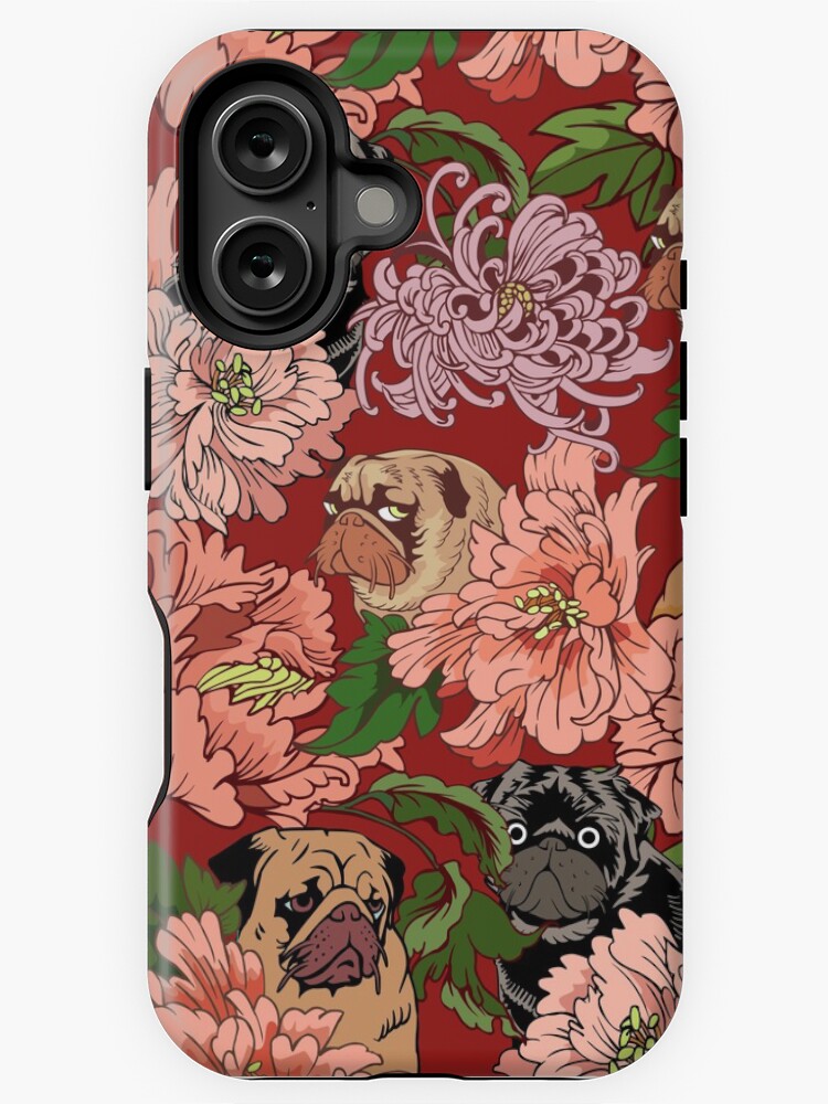 Thumbnail 1 of 4, iPhone Case, Because Pugs designed and sold by Huebucket.