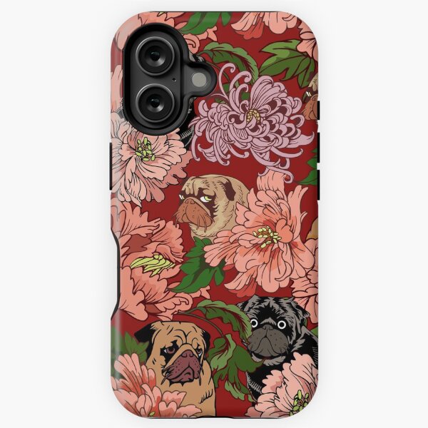 Vista previa del artículo con la obra «Porque los pugs», diseñado y vendido por Huebucket.
