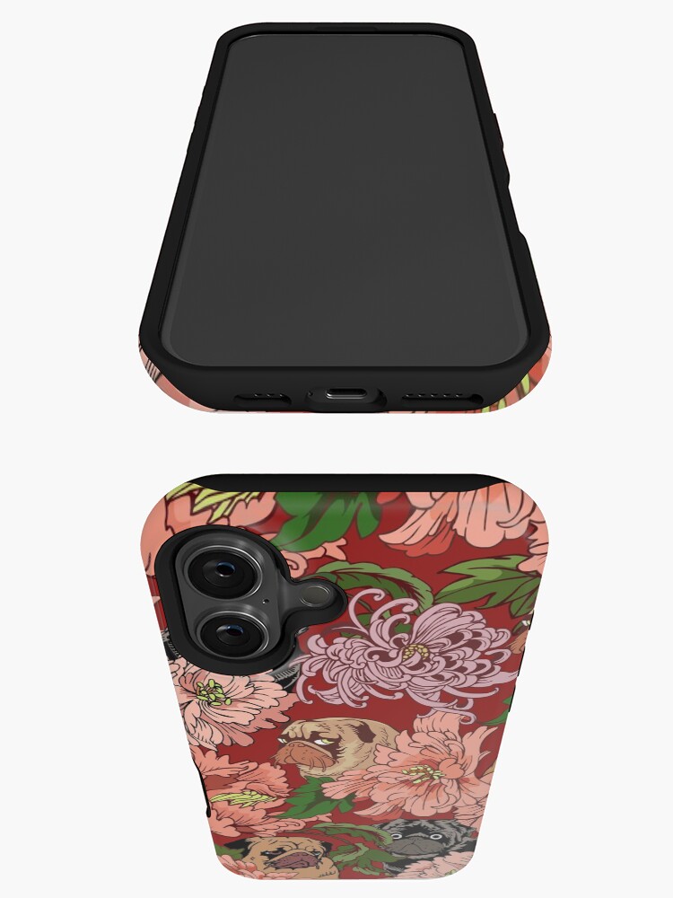 Thumbnail 3 of 4, iPhone Case, Because Pugs designed and sold by Huebucket.