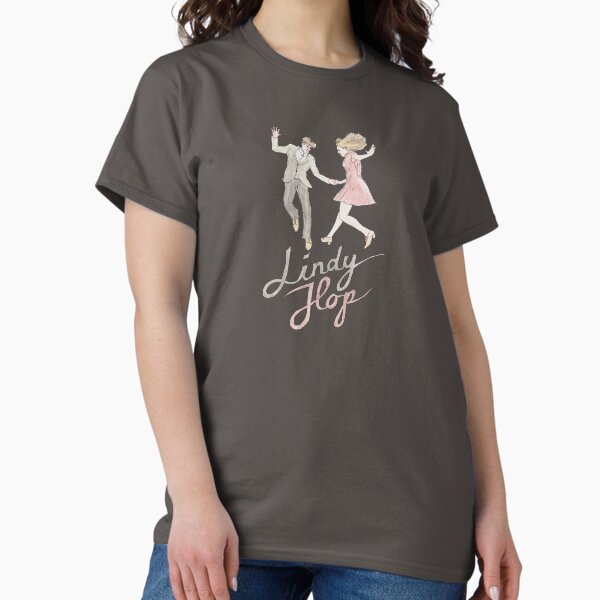 Item preview, Lindy Hop Dancers with Typography (Pencil Sketch) designed and sold by Christian Fillies.