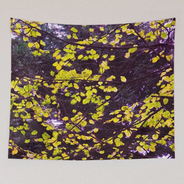 Item preview, leaves still green in autumn designed and sold by TessAndre.