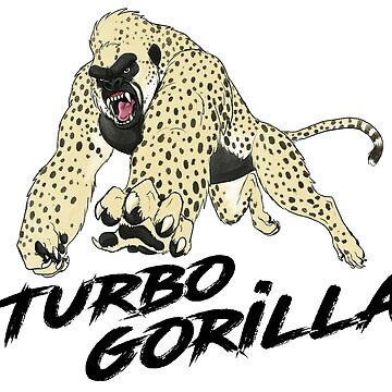 Artwork thumbnail, The Turbo Gorilla - By Racecar by FactFiend