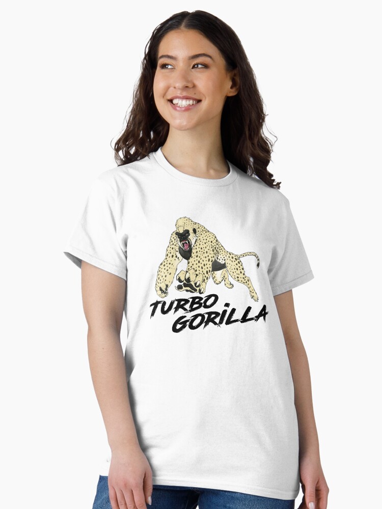 Thumbnail 1 of 7, Classic T-Shirt, The Turbo Gorilla - By Racecar designed and sold by FactFiend.