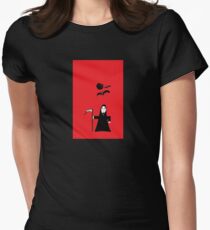 Spooky Grim Reaper Women's Fitted T-Shirt