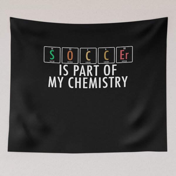 Item preview, Soccer Science Elements designed and sold by 4tomic.