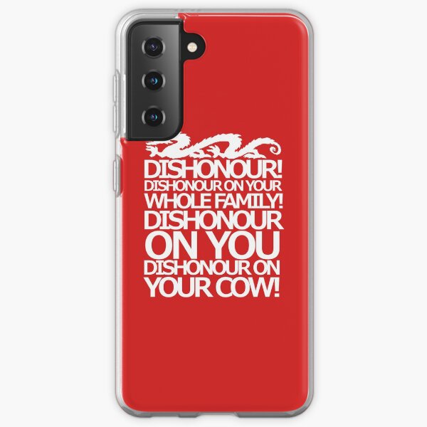 Déshonneur sur ta vache! Coque souple Samsung Galaxy