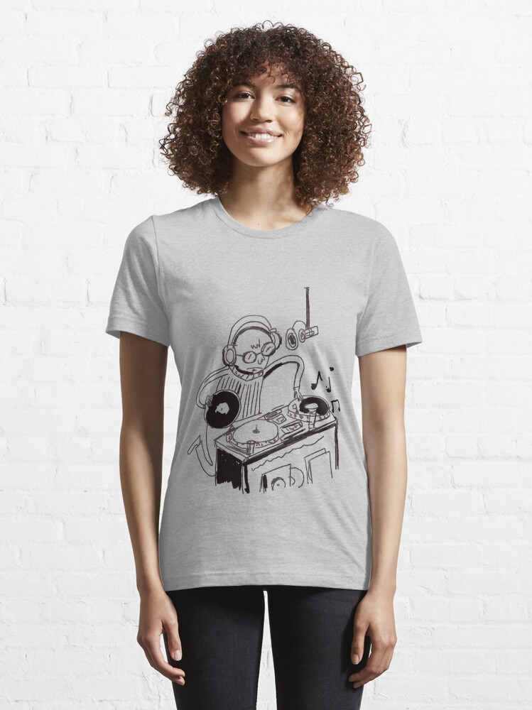 DJ pen illustration DJ man DJ T SHIRT DJ T Shirts DJ Shirts