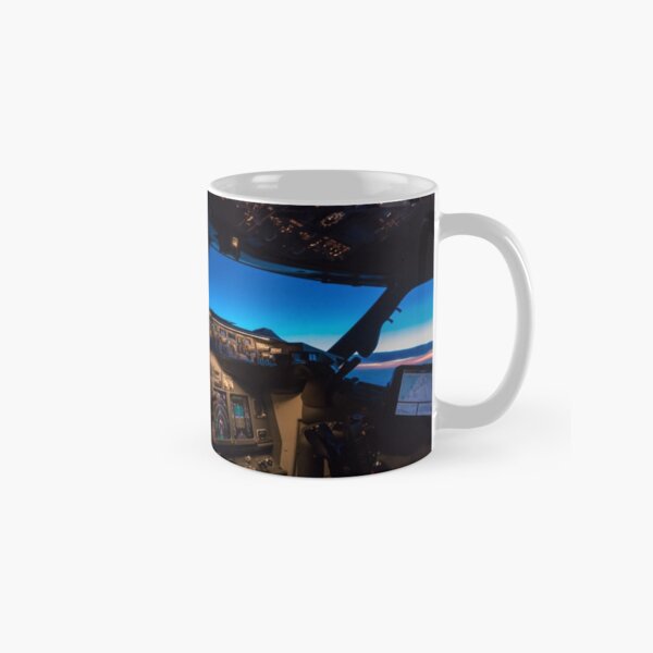 Item preview, Boeing 737 Cockpit at sunrise designed and sold by MartijnKort.