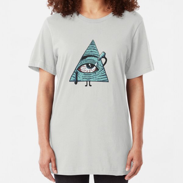 Illuminati Are Baked Slim Fit T-Shirt