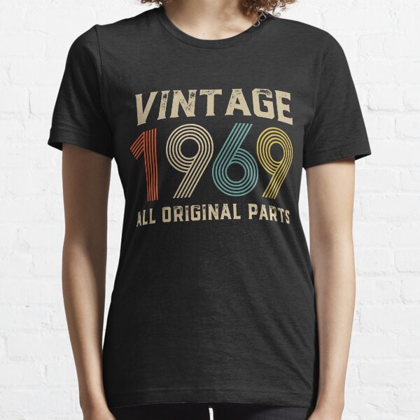 50th Birthday Gift Vintage 1969 T-Shirt Men Women Essential T-Shirt